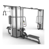 澳沃OURSLIF 五站位PC2002综合训练器商用健身房专用综合训练器自由力量健身器材