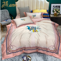 顶瓜瓜60支数码印花四件套双人DGGT2023骏逸