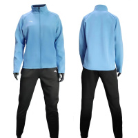 安踏(ANTA)运动套装 外套长裤45218206-1 迷雾蓝/基础黑