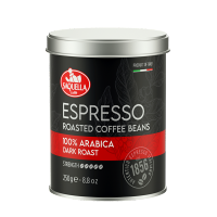意大利进口圣贵兰阿拉比卡深度烘焙咖啡豆250g*2罐原装罐装意式拼配