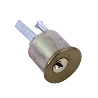 军士佳 环发牛头锁 仓库门铁门木门外装门锁防盗锁老式门锁弹子门锁1套(定制)