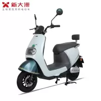 新大洲PARRAY/派睿 新款C22 60V20AH磐石MAX铅酸电池高颜值电动轻便摩托车 闪电开弯绿