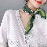 旅文行艺 真丝丝巾桑蚕丝方巾