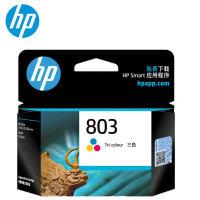惠普(HP)原装803彩色墨盒 单个装