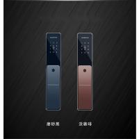 琨山智能锁W85智能门锁家用指纹锁 磨砂黑(LX)