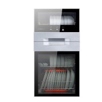 康宝(Canbo)消毒柜家用 立式小型厨房 大容量双门高温 消毒碗柜 商用臭氧消毒碗快筷柜 XDZ80-N1