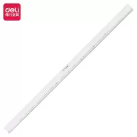 得力8200有机直尺100cm尺子(只)