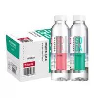 农夫山泉苏打水柠檬味410ml*15瓶饮用矿泉水无糖弱碱无气饮料