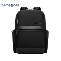 新秀丽男士商务15.6英寸电脑包时尚防泼水苹果华为联想电脑包黑色 TU5*09001