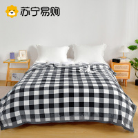 奂米床上用加厚冬季午休床单办公室午睡法兰绒沙发毛毯小被子814-3