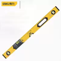 得力(deli)调节式强磁高精度测量水平仪DL983800B 800mm