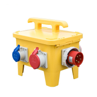 勇夺 工业塑料手提插座箱 户外防雨便携舞台电源箱SIN1806A-7