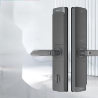 西门子(SIEMENS) 指纹锁 智能锁家用防盗门锁密码锁 电子锁 C320 玄铁黑(LX)