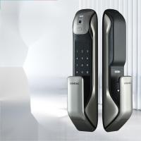 西门子(SIEMENS) 指纹锁智能锁家用防盗门锁电子锁 C627 深空灰(LX)