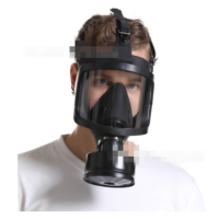 森牧人(SEN MU REN)防毒面具全面罩面具主体+滤毒罐(防毒+防烟款)