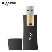 爱国者(aigo)128GB USB3.0 U盘 L8302写保护 黑色 高速读写U盘 单位:个