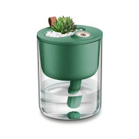 美的(Midea)BG-HD21布谷usb桌面加湿器小型办公室家用卧室宿舍小夜灯绿色