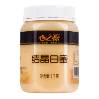 心之源 长白山 雪蜜结晶白蜜 东北椴树蜜纯正天然蜜蜂蜜1kg