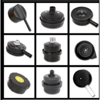 潍柴打气泵空气滤芯 直径20mm 铁质外丝配件黑色