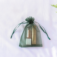 雪纱袋子包装袋 10*15 墨绿色(100个装)