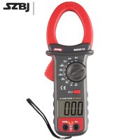 SZBJ滨江数字钳形万用表 数显电流表 BM801A 交直流1000A 标配 基本型