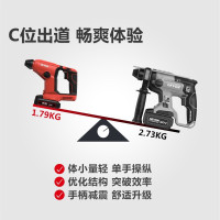 大有( Devon )20V无刷充电电锤5403轻型电锤 5403-Li-20(含充电器 电池)