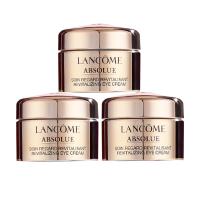 兰蔻LANCOME菁纯臻颜焕亮眼霜5ml*3滋润淡化细纹黑眼圈