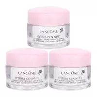 特价兰蔻水LANCOM份缘保湿舒缓凝霜或晚霜15ml*3舒润滋养补水控油面霜 效期至23年6月份