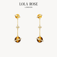 LOLA ROSE 罗拉玫瑰 新款日心说耳饰女轻奢小众耳饰女