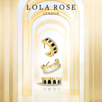 LOLA ROSE罗拉玫瑰 拱门系列新款短款耳饰女复古耳环