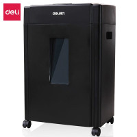 得力 德国5级保密碎纸机 单次碎纸8张 连续10分钟 9904 黑色 20L 单位:台