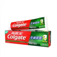 高露洁(Colgate)牙膏全面防蛀含氟防蛀牙膏成人 超爽薄荷家庭装套装 超爽薄荷250g