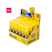 得力(deli)7091固体胶24支/盒 8g高粘度PVP固体胶水