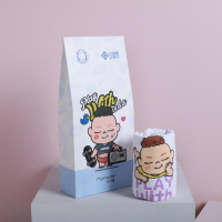 洁丽雅 (grace )么么哒童巾单条装 颜色图案随机