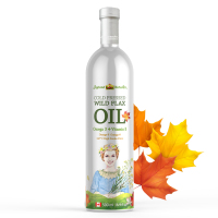 农夫世嘉(Jayland Naturals) 经典装亚麻籽油500ml(不含手提袋)