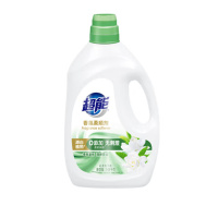 超能 香氛柔顺剂花漾栀子 2.68kg*1瓶装(5.36斤)抗静电除褶皱 柔软亲肤