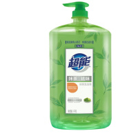 超能离子去油洗洁精(抹茶祛味)植物洁净去油不残留 1kg*1瓶