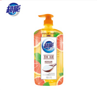 超能洗洁精离子西柚去腥祛腥护手洗涤灵去油不残留[1.5kg*单瓶装]