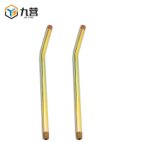 九营 黄油机配件 锁钳式高压黄油嘴气动黄油机配件 28cm硬管2条