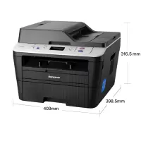 联想(Lenovo)M7615DNA 黑白激光多功能一体机 商用办公有线网络双面打印 (打印 复印 扫描 自动双面)