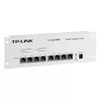 普联(TP-LINK)TL-SG2008M 8口千兆Web网管交换机云管理企业组网办公交换机