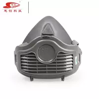 思创科技 防尘半面罩(双边硅胶)ST-1060A(半面罩+承接座+1片滤棉)