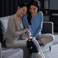 飞利浦膝盖按摩器 电加热保暖护膝 热敷腿部肩部关节震动按摩仪 膝关节老寒腿神器节日生日家人礼物PPM3101L