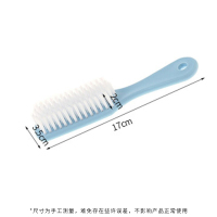 苏宁宜品&登比 鞋刷[2个装 颜色随机]塑料小刷子软毛洗鞋刷通用鞋刷