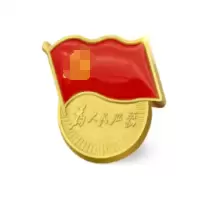 标准款徽章胸章强磁别针徽章 双磁扣款 厚度2mm (30个装)