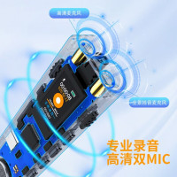 爱国者(AIGO) 录音笔 R6811精英版一键录音智能专业录音高清降噪录音器 学习会议培训采访 64G