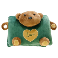 超贝充电式热水袋防爆暖手宝注水可爱毛绒煖宝宝电暖宝女暖水袋