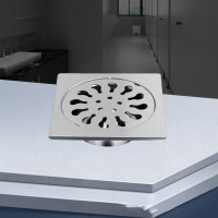 ALAN DN100 地漏 下水口地漏 不锈钢工程地漏