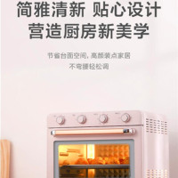 美的(Midea)商场同款 美的家用台式多功能电烤箱 35升 机械式操控 精准双控时 专业烘焙 电烤箱 PT3512