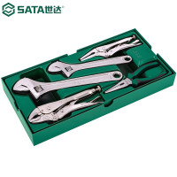 世达09909 5件活动扳手及钳子组套